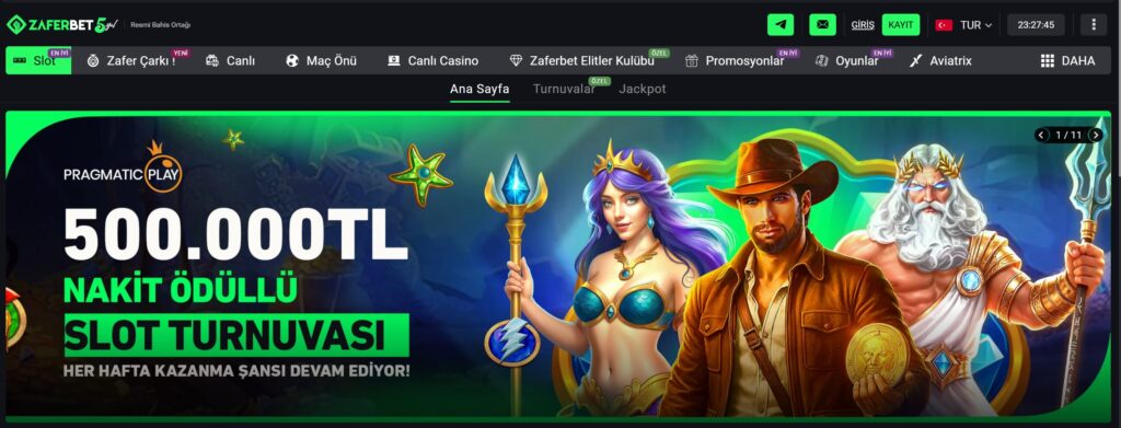 zaferbet casino ödülleri